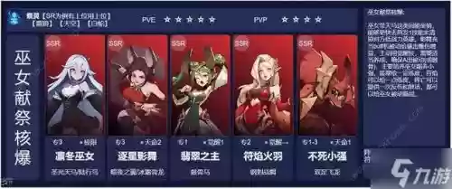 输出圣女阵容插图