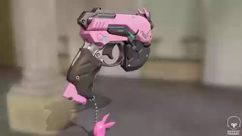 d.va金色武器_2插图 d.va金色武器_2插图