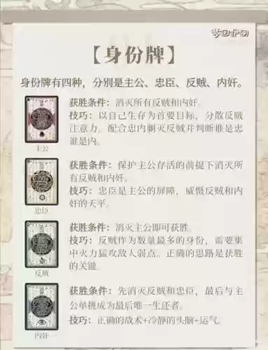 三国杀身份局武将攻略插图 三国杀身份局武将攻略插图