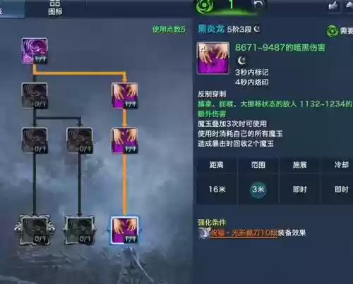 剑灵咒术技能黑炎龙应龙插图