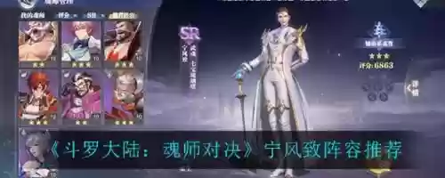 宁风致搭配阵容插图1 宁风致搭配阵容插图1