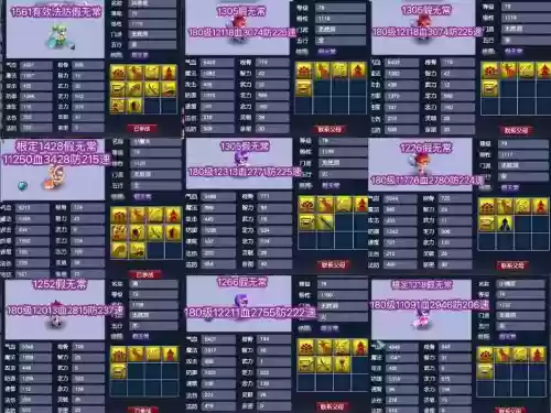 梦幻西游宝宝配置类型_1插图 梦幻西游宝宝配置类型_1插图