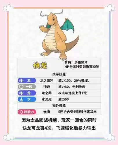 口袋妖怪黑2快龙技能插图1 口袋妖怪黑2快龙技能插图1
