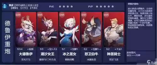 德鲁伊阵容搭配插图 德鲁伊阵容搭配插图