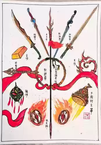 武器绘画图片大全插图1 武器绘画图片大全插图1