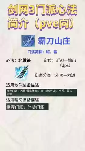 霸刀怎么打全技能藏剑插图1