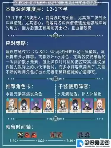 螺旋阵容搭配插图 螺旋阵容搭配插图