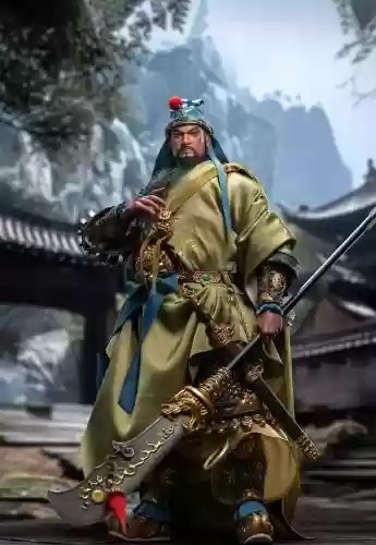 大刀关胜的武器，大刀关胜是谁的后代插图