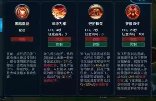 王者张飞技能怎么点，王者张飞技能带什么