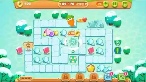 萝卜99关水晶萝卜攻略，保卫萝卜92关水晶萝卜插图