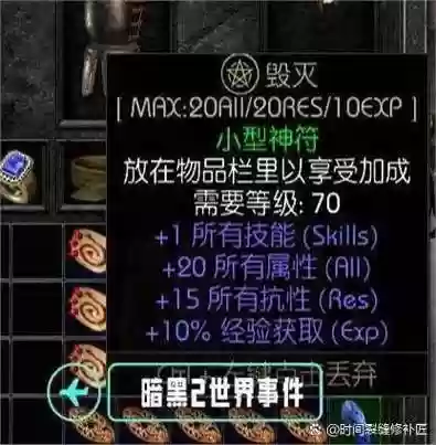 暗黑破坏神之毁灭武器怎么开孔，暗黑 毁灭之匙插图