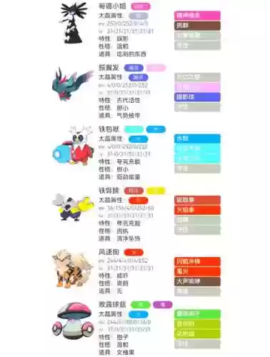 口袋妖怪双方阵容搭配，口袋妖怪双打队伍推荐详细介绍插图1