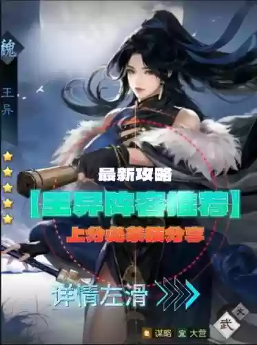 国立阵容搭配，王异阵容搭配插图
