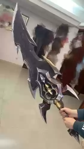王者荣耀玩具大型武器，王者荣耀武器大全手工插图