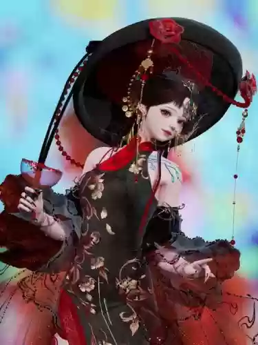 郡主斗篷搭配阵容，郡主的服装插图1