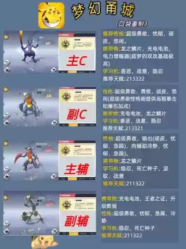 口袋重制阵容怎么搭配，口袋重制2插图