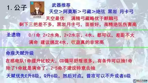 前期公子阵容搭配最新,公子 阵容搭配插图1 前期公子阵容搭配最新,公子 阵容搭配插图1